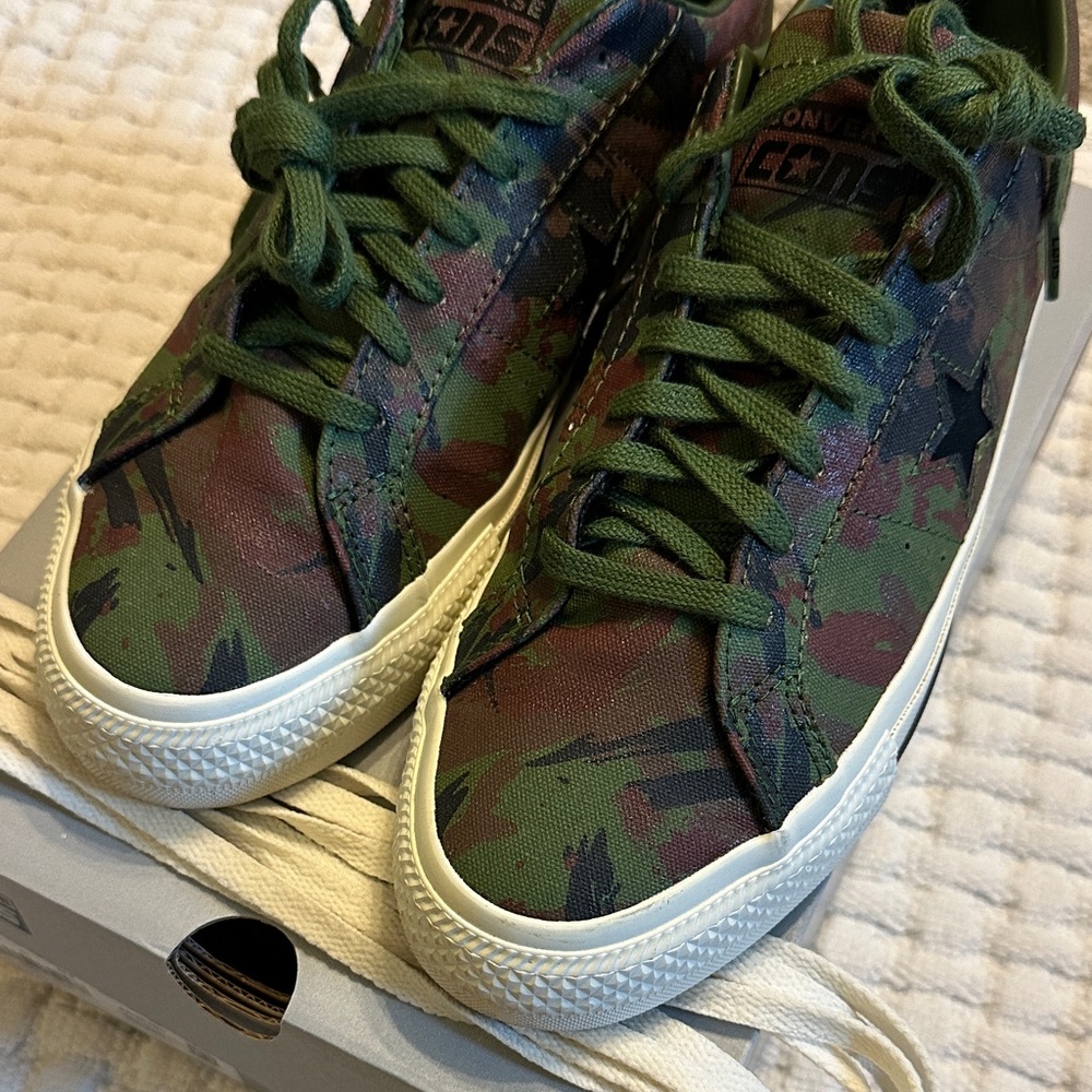 Converse One Star Pro Ox Cypress   Green/Black/Egret A03678C NIB